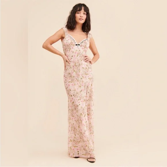 For Love and Lemons Dress Emmaline Maxi in Cream Floral is available for  purchase on au PAY Market - Imported Goods Online Store Co.Ltd. | au PAY  Market - Online Shopping Site
